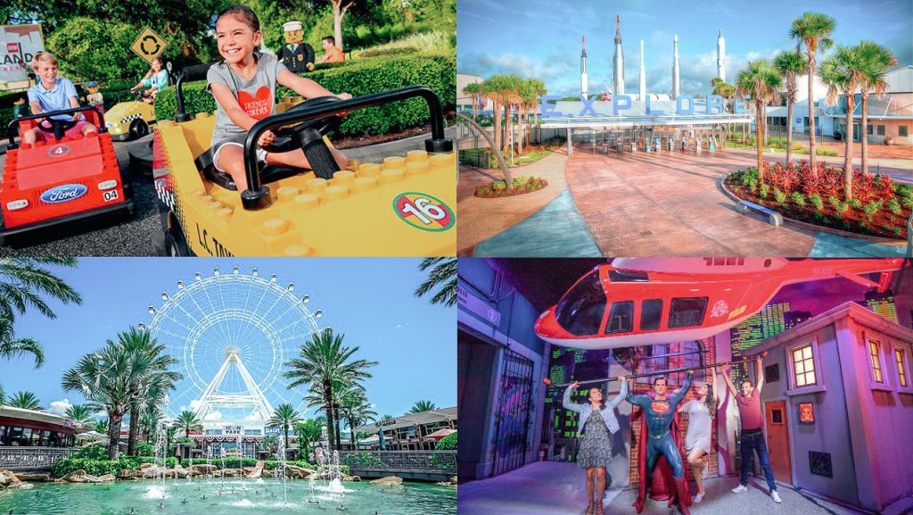 Lista com as atrações que molham nos principais parques em Orlando!