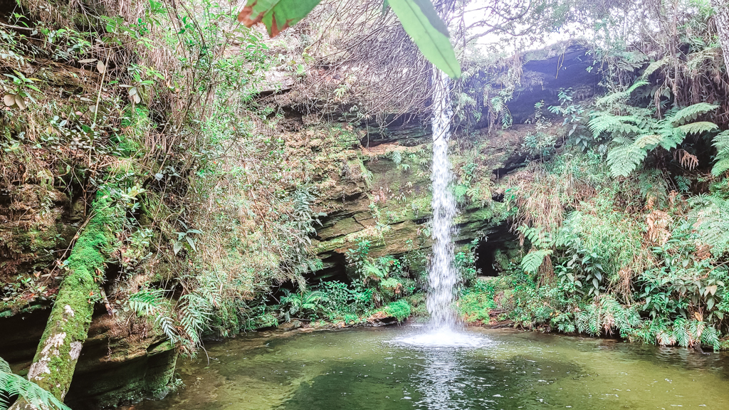 Cachoeira do Guatambu no Parque Serra do Moleque