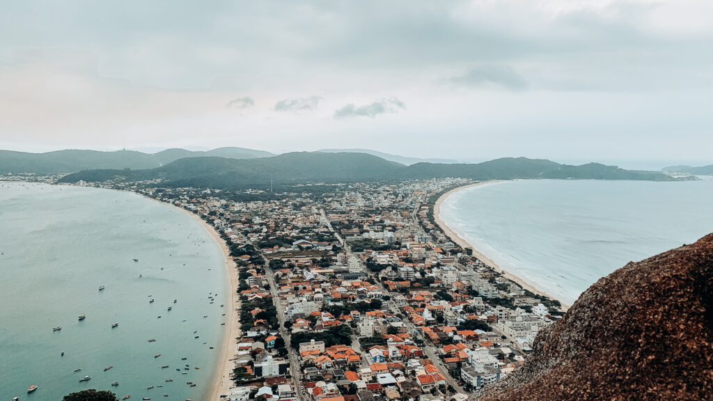 Vista do Morro do Macaco. Balneário Camboriú SC