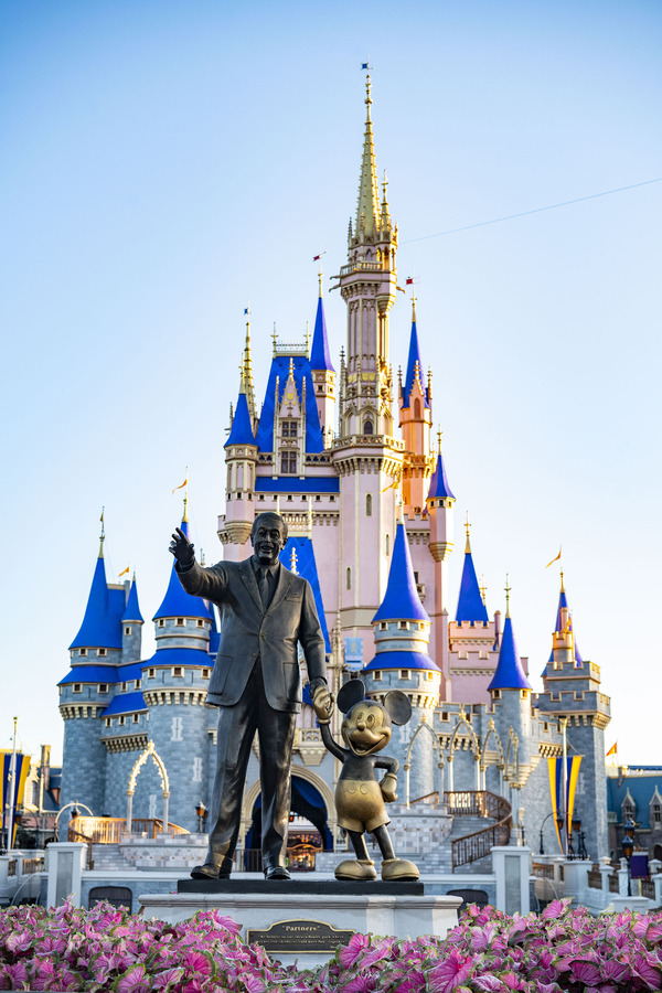 Magic Kingdom Castelo da Cinderela com Walt Disney 1 1