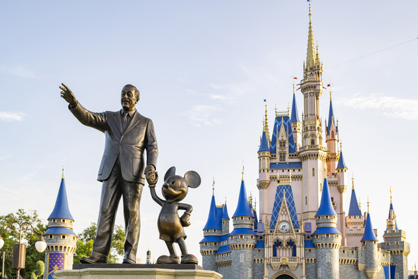 Magic Kingdom – Castelo da Cinderela com Walt Disney